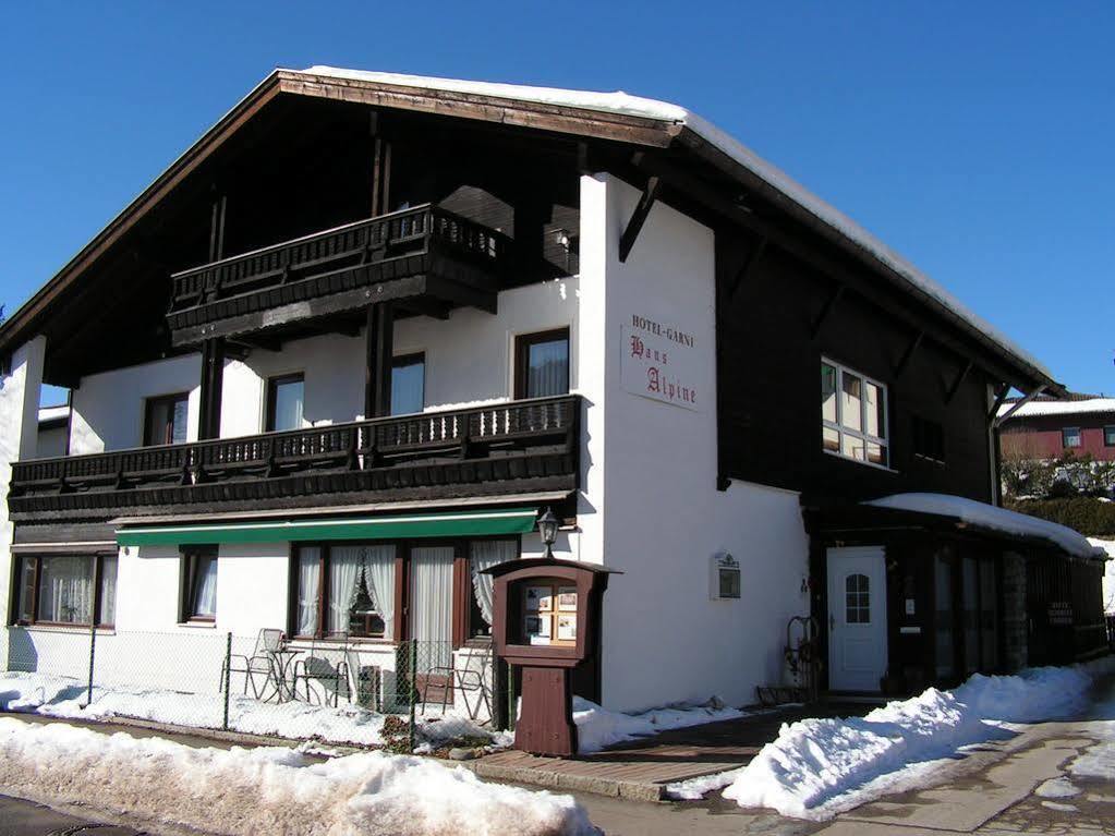 רוהפולדינג Hotel Garni Haus Alpine מראה חיצוני תמונה