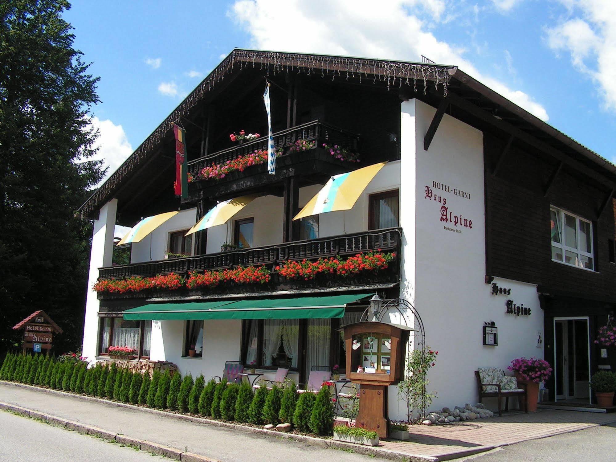 רוהפולדינג Hotel Garni Haus Alpine - Chiemgau Karte Inkl מראה חיצוני תמונה